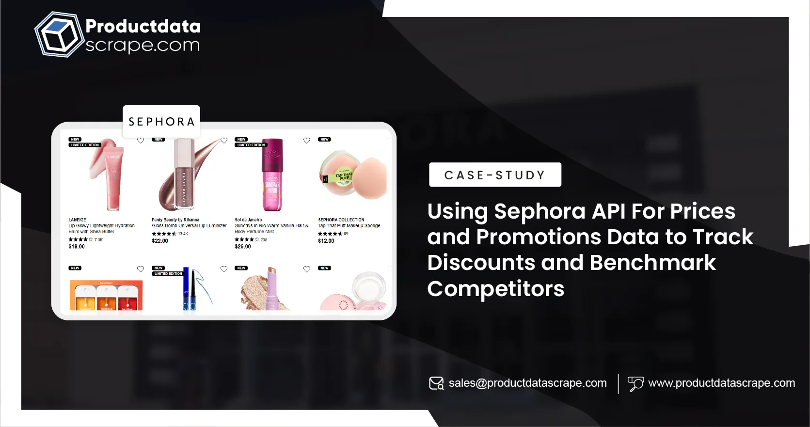 Using Sephora API For Prices and Promotions Data to Track Discounts and Benchmark Competitors